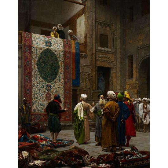 D-Toys Le marché des tapis du Caire Puzzle 1000 pièces