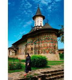 D-Toys Monastère de Sucevita, Roumanie Puzzle 1000 pièces