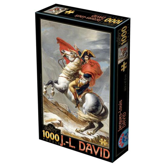 Puzzle D-Toys Napoléon traversant les Alpes 1000 pièces