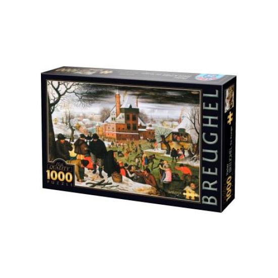 D-Toys Puzzle Hiver 1000 pièces