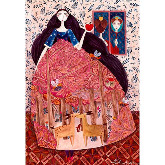 D-Toys Blanche-Neige Puzzle 1000 pièces