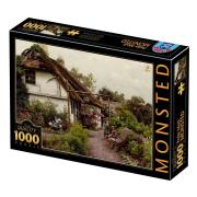 D-Toys Les enfants dans le jardin de fleurs Puzzle 1000 pièces