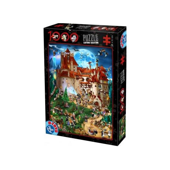 D-Toys Night at the Haunted Castle Puzzle 1000 pièces
