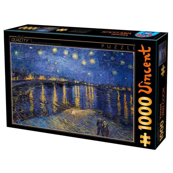 D-Toys Puzzle Nuit étoilée sur le Rhône 1000 pièces D-Toys Puzzle Nuit étoilée sur le Rhône 1000 pièces