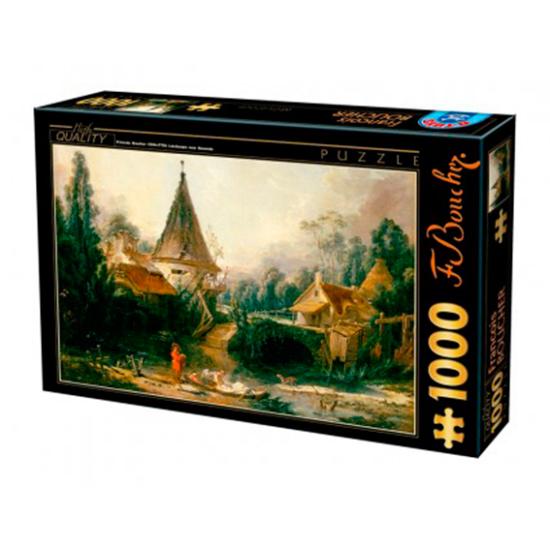 D-Toys Paysage près de Beauvais Puzzle 1000 pièces