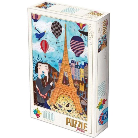 D-Toys Paris Puzzle 1000 pièces