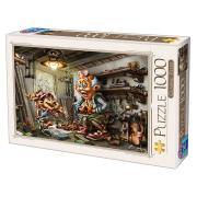 D-Toys Pinocchio Puzzle 1000 pièces