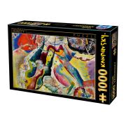 D-Toys Peinture avec Red Dot Puzzle 1000 pièces