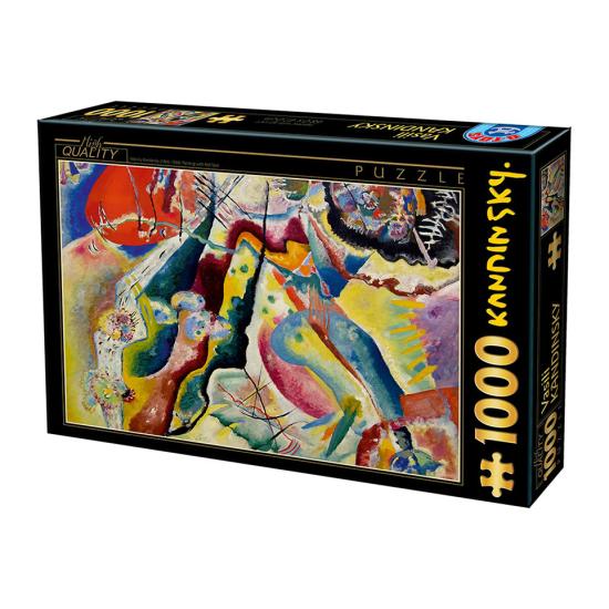 D-Toys Peinture avec Red Dot Puzzle 1000 pièces