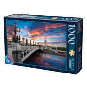 D-Toys Pont Alexandre, Paris Puzzle 1000 pièces