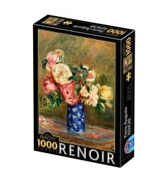 D-Toys Puzzle Bouquet de roses 1000 pièces