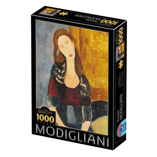 D-Toys Puzzle Portrait d'une femme 1000 pièces