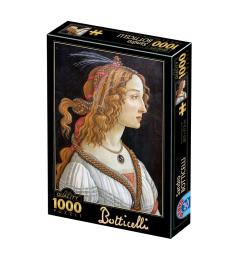 D-Toys Puzzle Portrait d'une jeune fille 1000 pièces