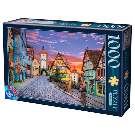 D-Toys Puzzle Rothenburg, Allemagne 1000 pièces