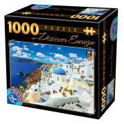D-Toys Santorini, Grèce Puzzle 1000 pièces
