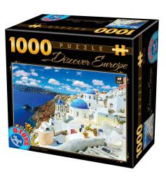 D-Toys Santorini, Grèce Puzzle 1000 pièces
