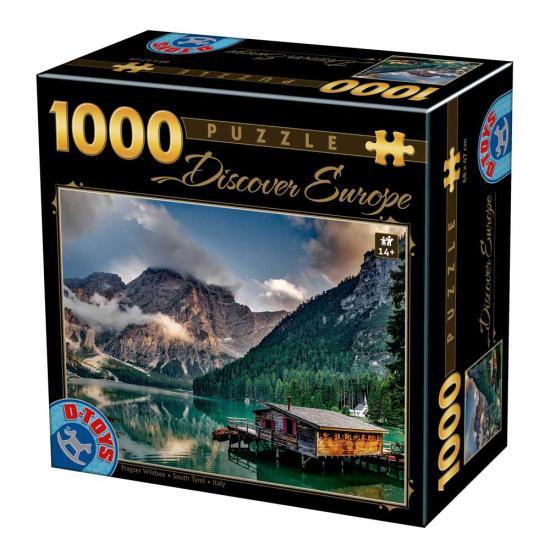D-Toys Tyrol du Sud, Italie Puzzle 1000 pièces