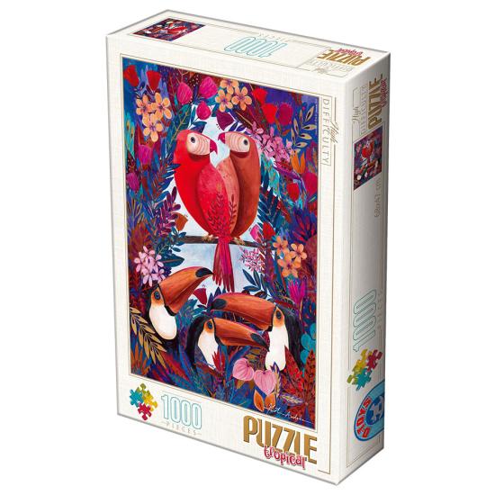 Puzzle 1000 pièces Toucans D-Toys