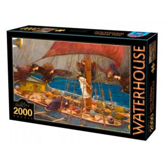 D-Toys Ulysse et les Sirènes Puzzle 2000 pièces