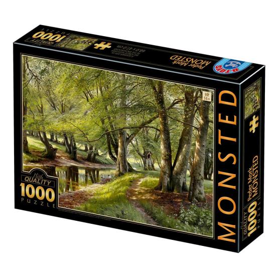 Puzzle D-Toys Une journée d'été dans la forêt avec des cerfs Puzzle D-Toys Une journée d'été dans la forêt avec des cerfs