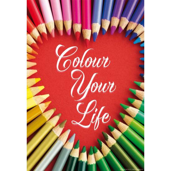Puzzle Educa Donnez de la couleur à votre vie 500 pièces Puzzle Educa Donnez de la couleur à votre vie 500 pièces