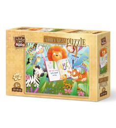 Puzzle en bois Art Puzzle Forest School 100 pièces