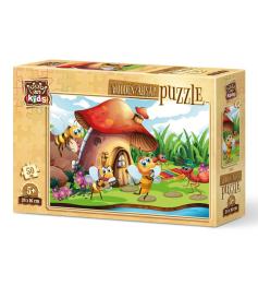 Puzzle en Bois Art Puzzle L'Abeille Chantante 50 Pcs