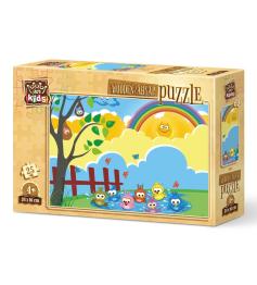 Puzzle en bois Art Puzzle L'heure du bain 25 pcs