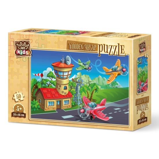 Puzzle en bois Art Puzzle Crazy Pilots 50 pcs Puzzle en bois Art Puzzle Crazy Pilots 50 pcs