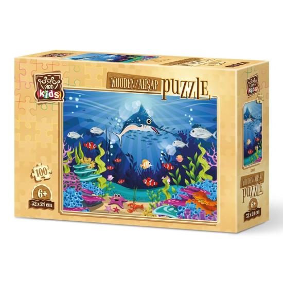 Puzzle en bois Art Puzzle Ocean Traffic 100 pièces
