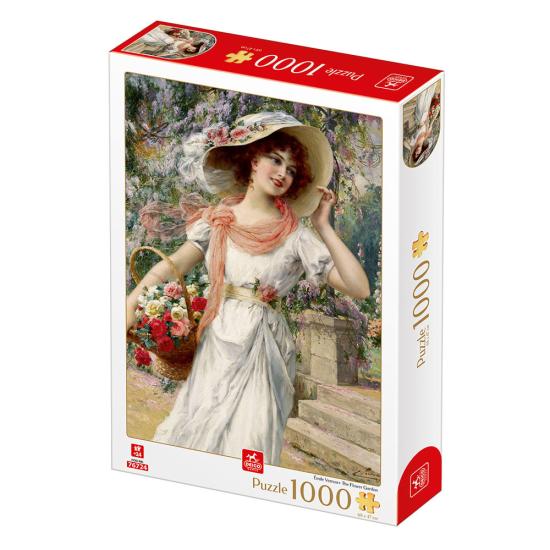 Deico Jardin fleuri Puzzle 1000 pièces