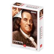 Deico Puzzle Portrait de Benjamin Franklin 1000 pièces