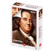 Deico Puzzle Portrait de Benjamin Franklin 1000 pièces