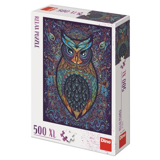 Puzzle XXL Dino Hibou 500 pièces