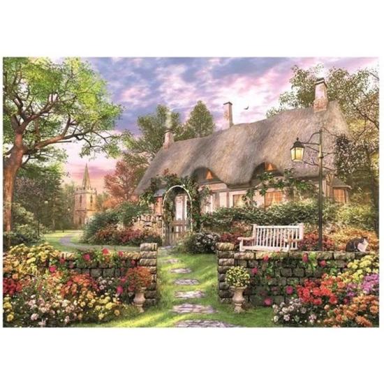 Dino Puzzle Cabane Romantique 3000 Pièces