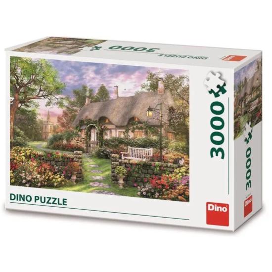 Dino Puzzle Cabane Romantique 3000 Pièces