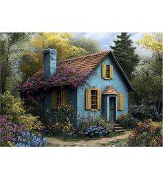 Puzzle Dino Maison Bleue 500 pièces