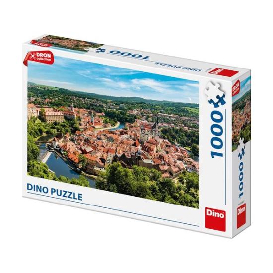 Cesky Krumlov City Dino Puzzle 1000 pièces