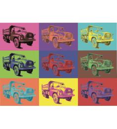 Puzzle Dino Truck Pop Art 1000 pièces