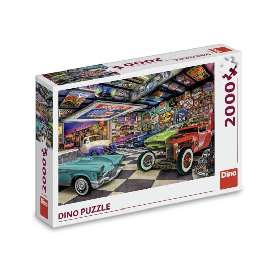 Puzzle Dino Collection Des Anciens  2000 Pièces