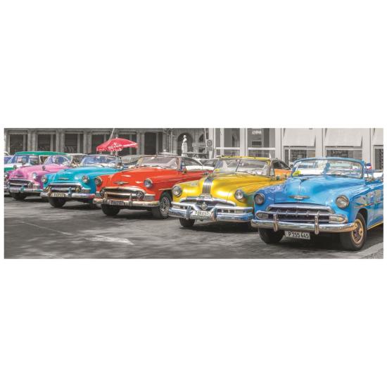 Dino Puzzle Cars Concentration Panoramique 1000 pièces