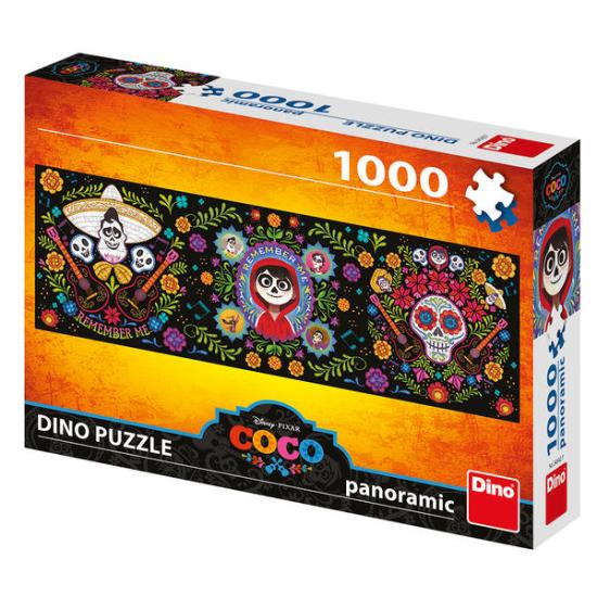 Puzzle Disney Coco Dino, souviens-toi de moi 1000 pièces