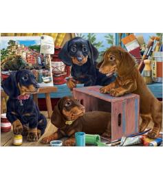 Puzzle Dino Duchshunds XXL 300 pièces