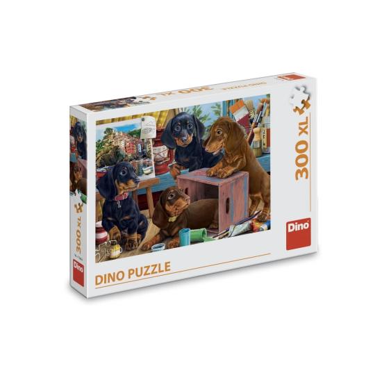 Puzzle Dino Duchshunds XXL 300 pièces
