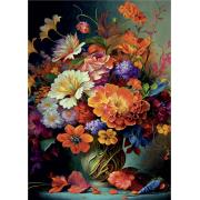 Puzzle Dino Fleurs Dans Un Vase 1000 Pièces