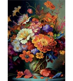 Puzzle Dino Fleurs Dans Un Vase 1000 Pièces