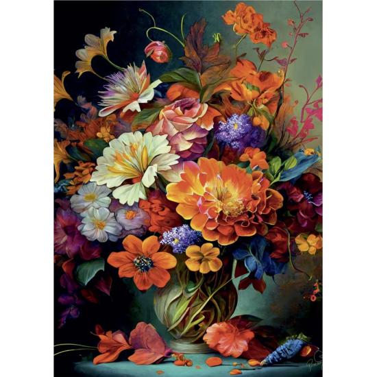 Puzzle Dino Fleurs Dans Un Vase 1000 Pièces