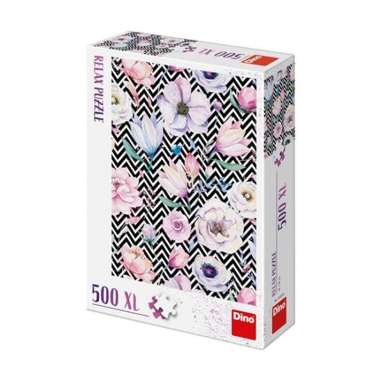 Puzzle XXL Fleurs Dino 500 pièces