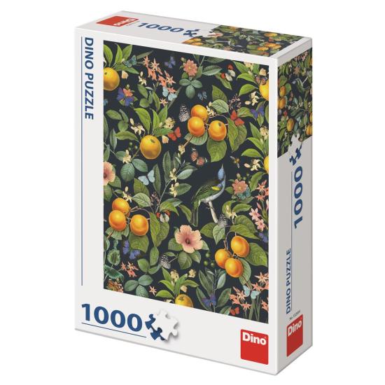Puzzle Dino Fruits Orange 1000 pièces