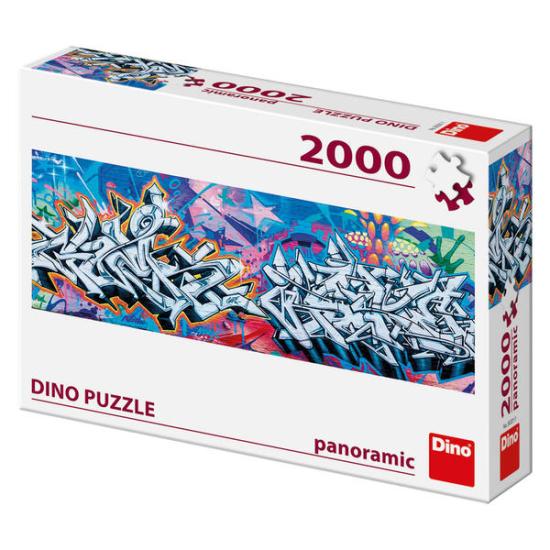 Puzzle Dino Graffiti 2000 pièces